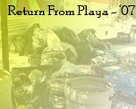 Return From The Playa - '07